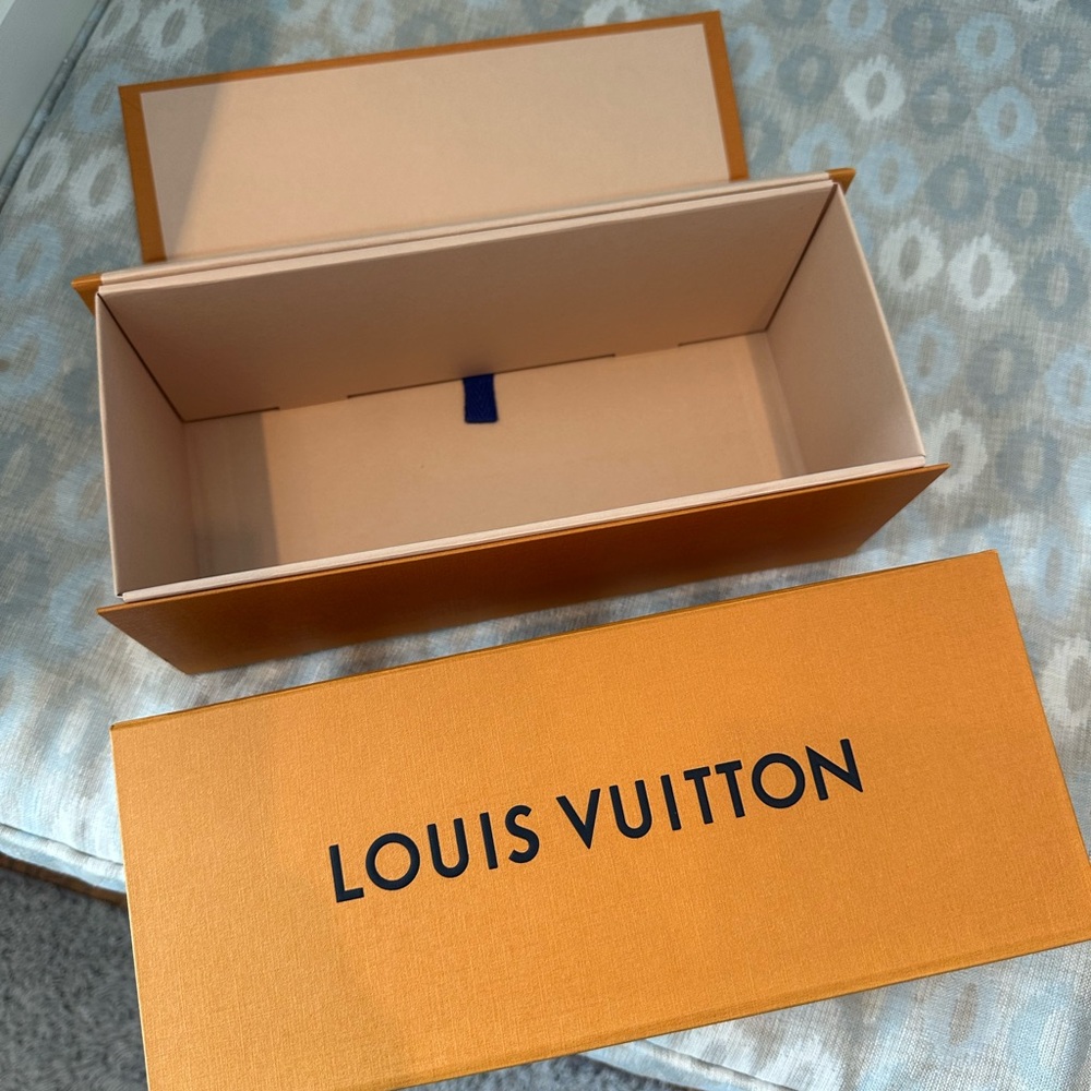 Louis Vuitton Orange and Cream Box